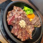 お肉で元気つけて